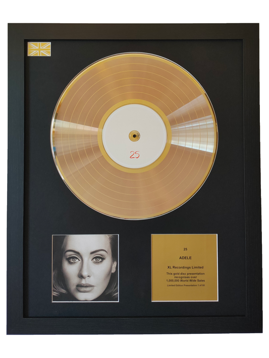 ADELE - 25 | Gold Record & CD Presentation