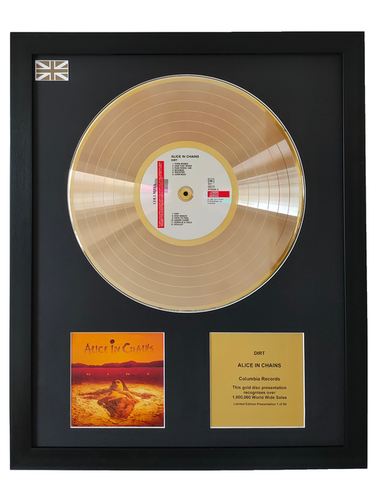 ALICE IN CHAINS - Dirt | Gold Record & CD Presentation