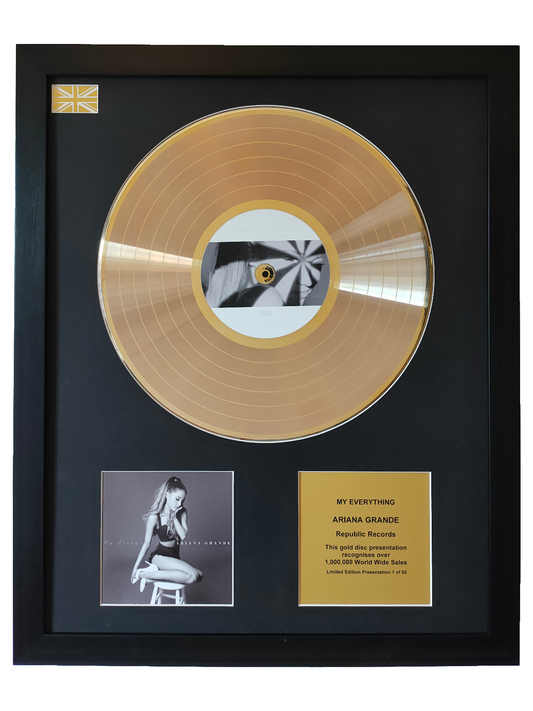 ARIANA GRANDE - My Everything | Gold Record & CD Presentation