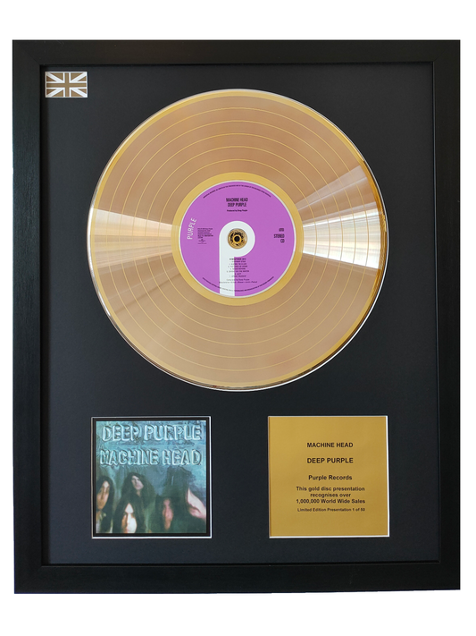 DEEP PURPLE - Machine Head | Gold Record & CD Presentation
