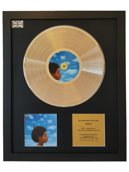 DRAKE - Nothing Was The Same | Gold Record & CD Presentation