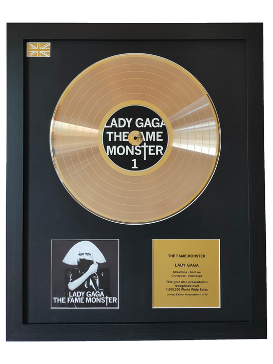 LADY GAGA - The Fame Monster | Gold Record & CD Presentation
