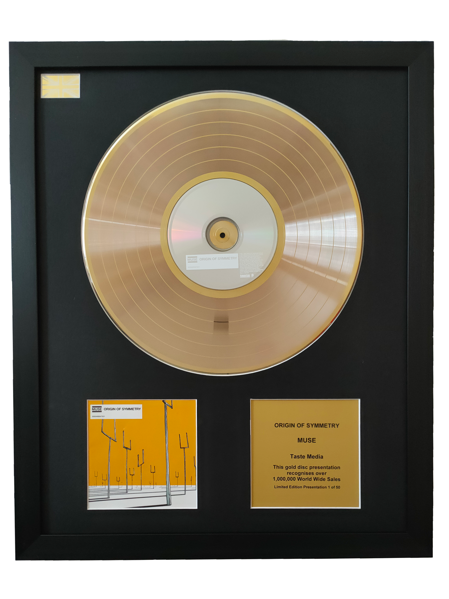 MUSE – Origin Of Symmetry | Gold Record & CD Presentation