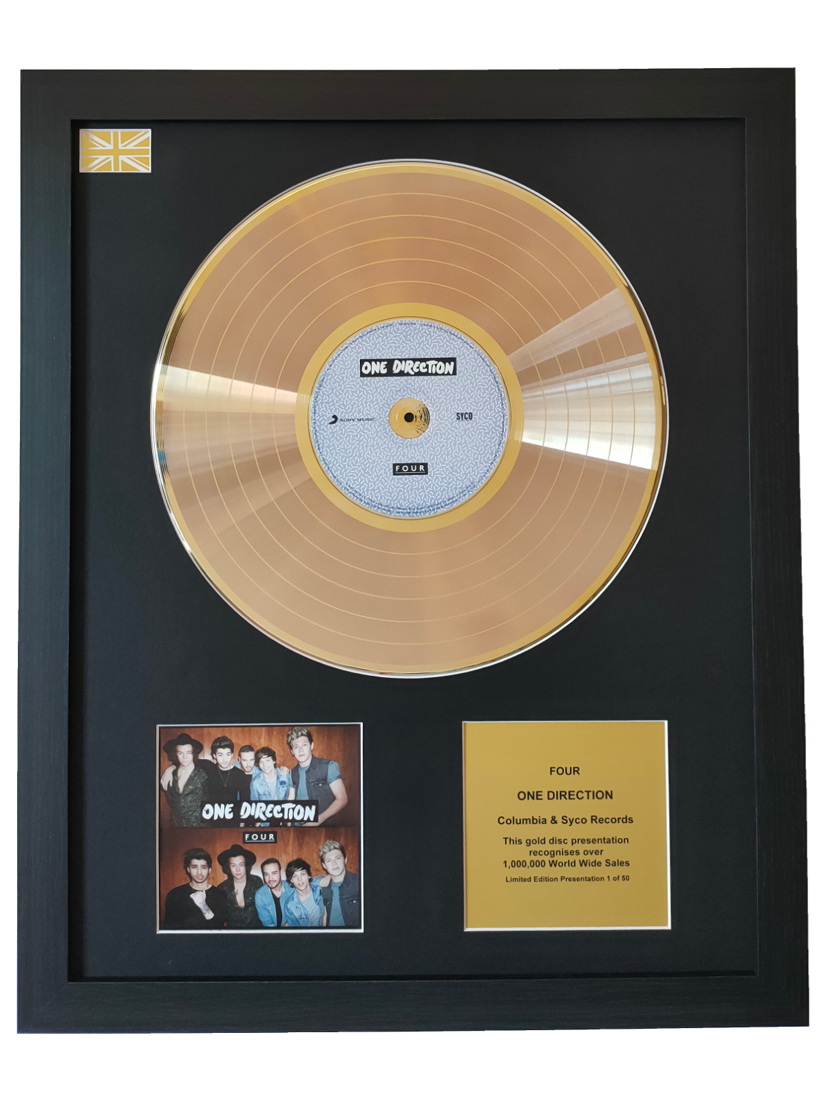 ONE DIRECTION - Four | Gold Record & CD Presentation