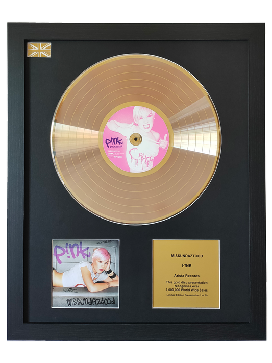 PINK - Missunderztood | Gold Record & CD Presentation