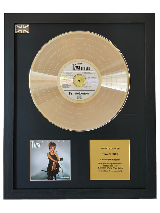 TINA TURNER - Private Dancer | Gold Record & CD Presentation