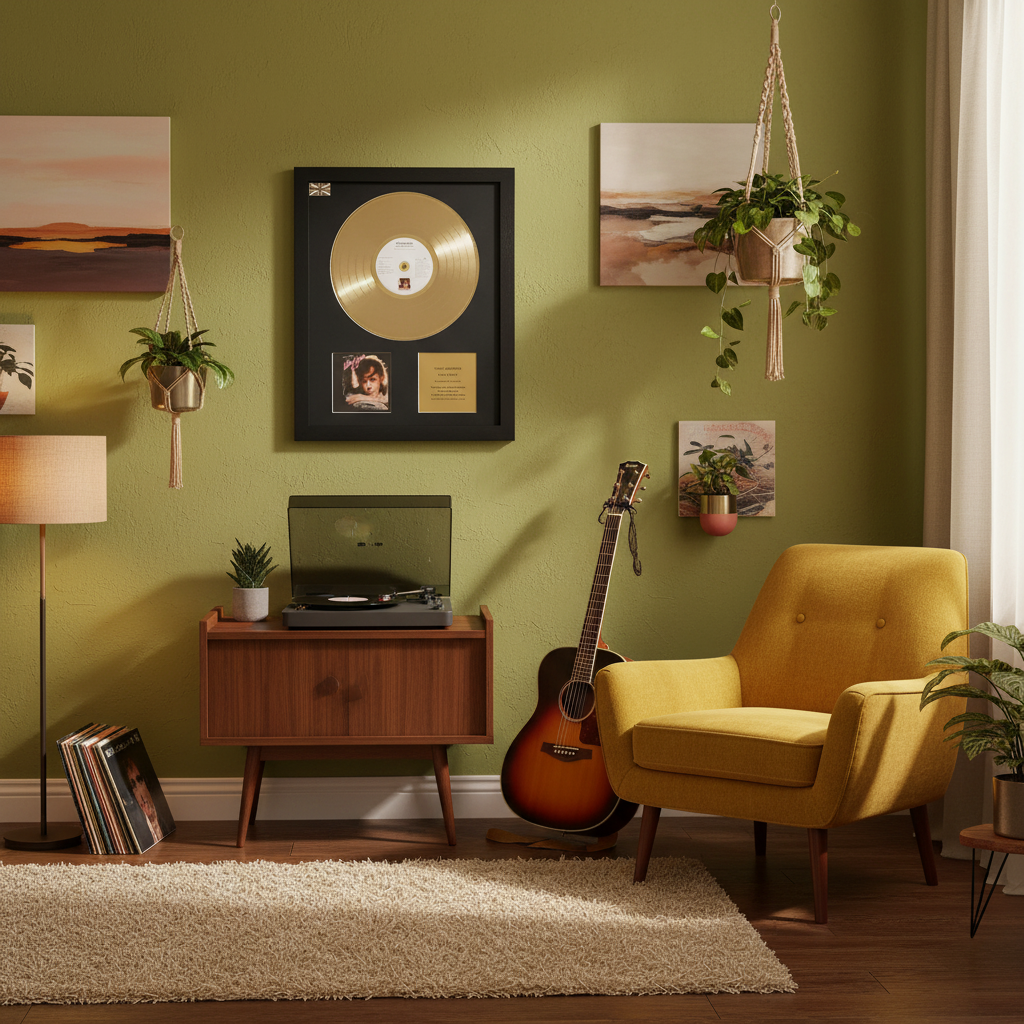 DAVID BOWIE - Young Americans | Gold Record & CD Presentation