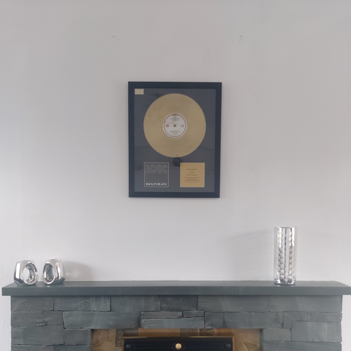 AC/DC - Back in Black | Gold Record & CD Presentation