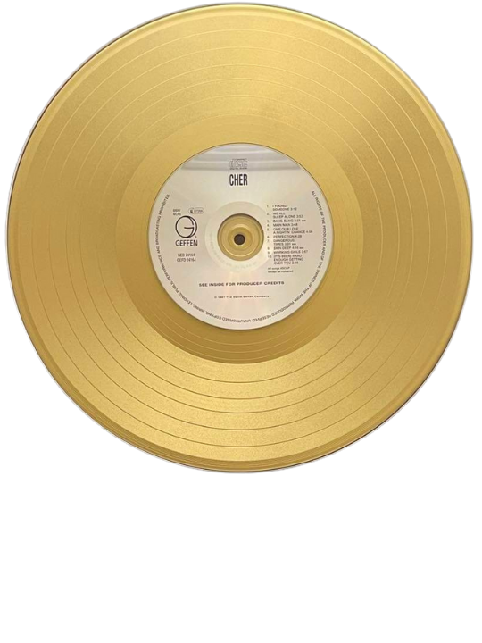 CHER - Cher | Gold Record & CD Presentation