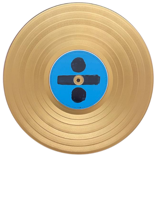 ED SHEERAN - Divide | Gold Record & CD Presentation