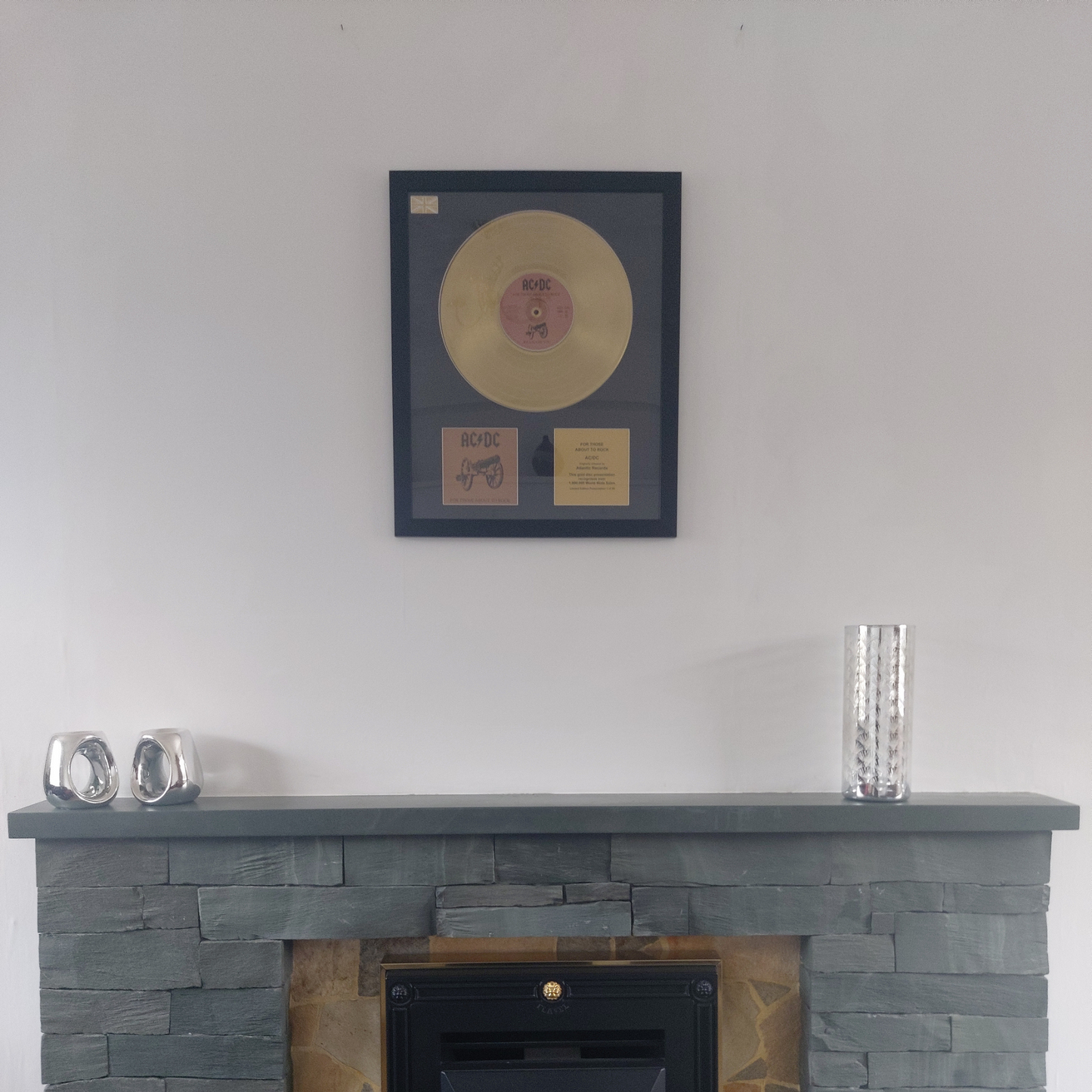 AC/DC - For Those About To Rock (We Salute You) | Gold Record & CD Presentation