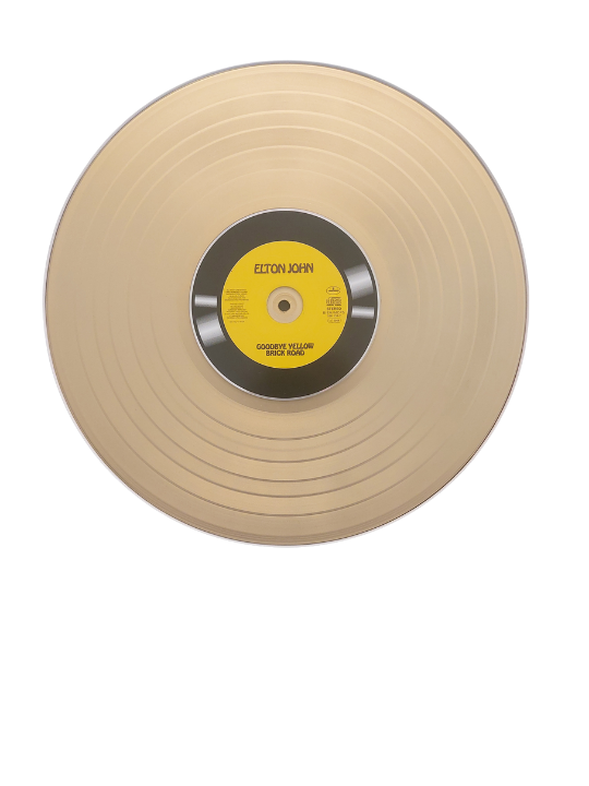 ELTON JOHN - Goodbye Yellow Brick Road | Gold Record & CD Presentation