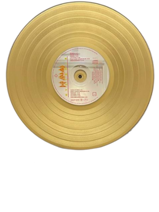 DEF LEPPARD - Hysteria | Gold Record & CD Presentation