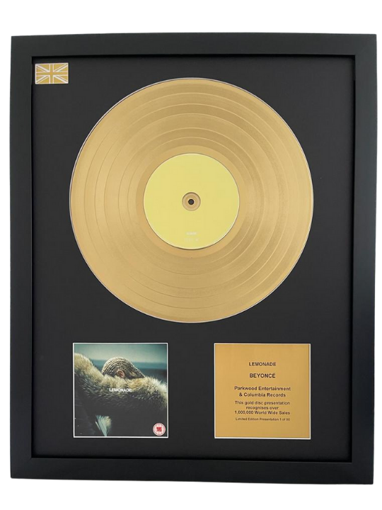 BEYONCÉ - Lemonade | Gold Record & CD Presentation