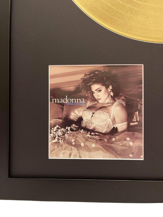 MADONNA - Like A Virgin | Gold Record & CD Presentation