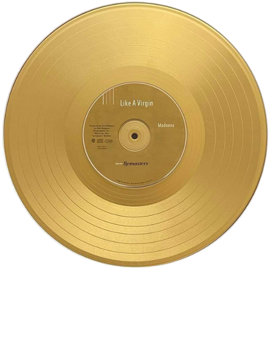 MADONNA - Like A Virgin | Gold Record & CD Presentation