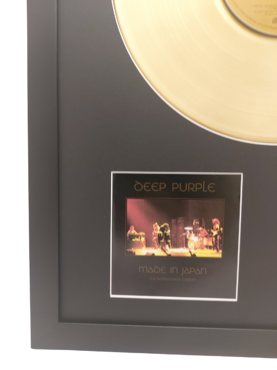 DEEP PURPLE - Made in Japan | Gold Record & CD Presentation