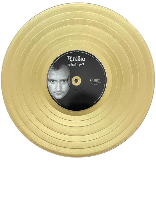 PHIL COLLINS - No Jacket Required | Gold Record & CD Presentation