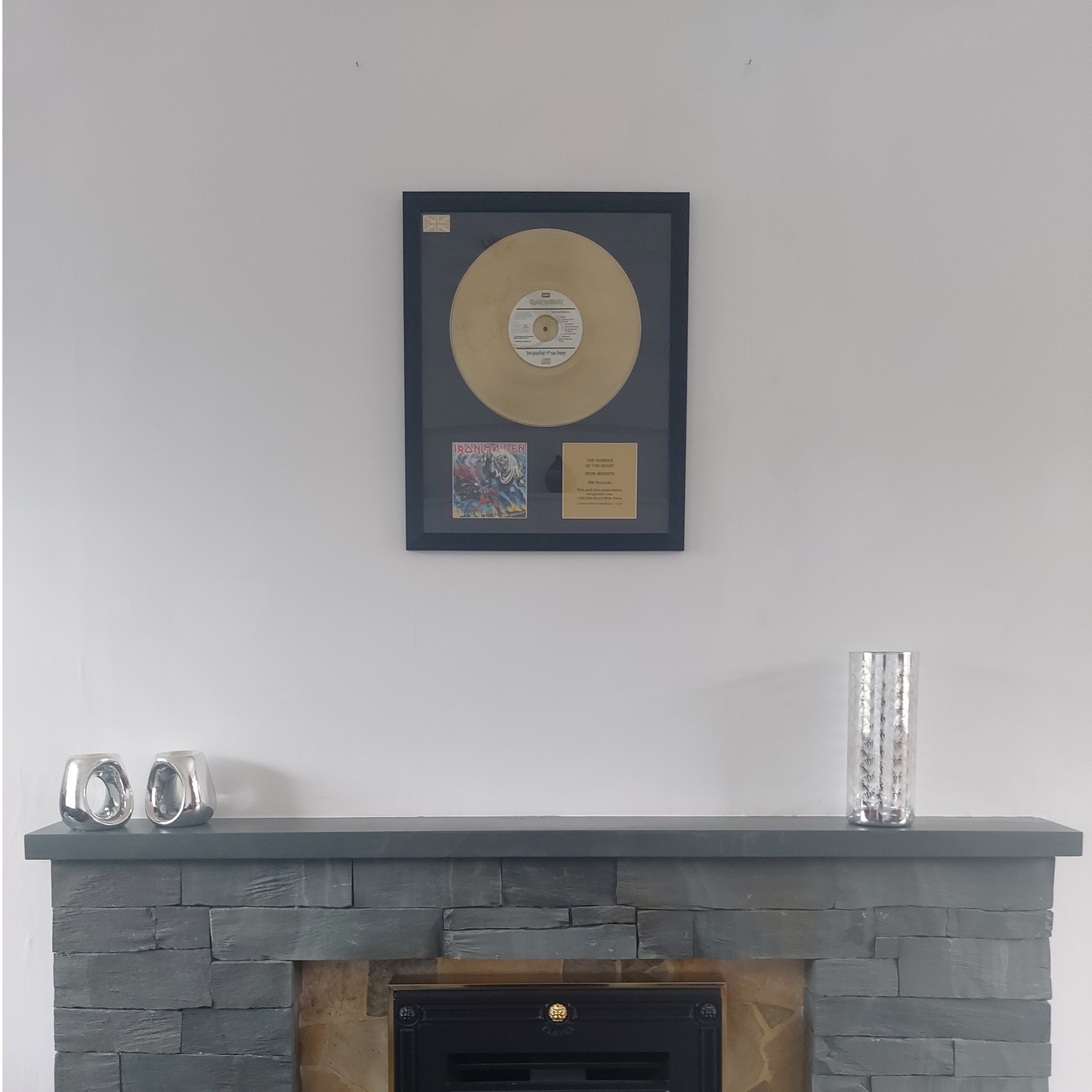 IRON MAIDEN - The Number Of The Beast | Gold Record & CD Presentation