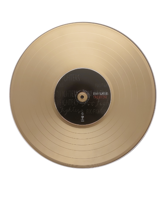FOO FIGHTERS - One By One | Gold Record & CD Presentation