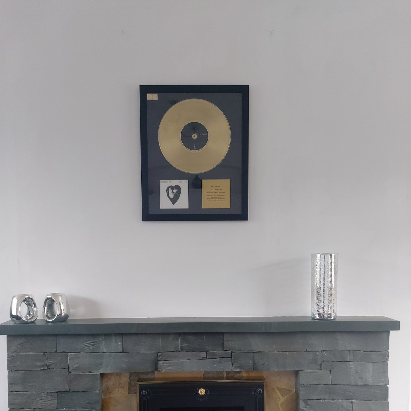 FOO FIGHTERS - One By One | Gold Record & CD Presentation