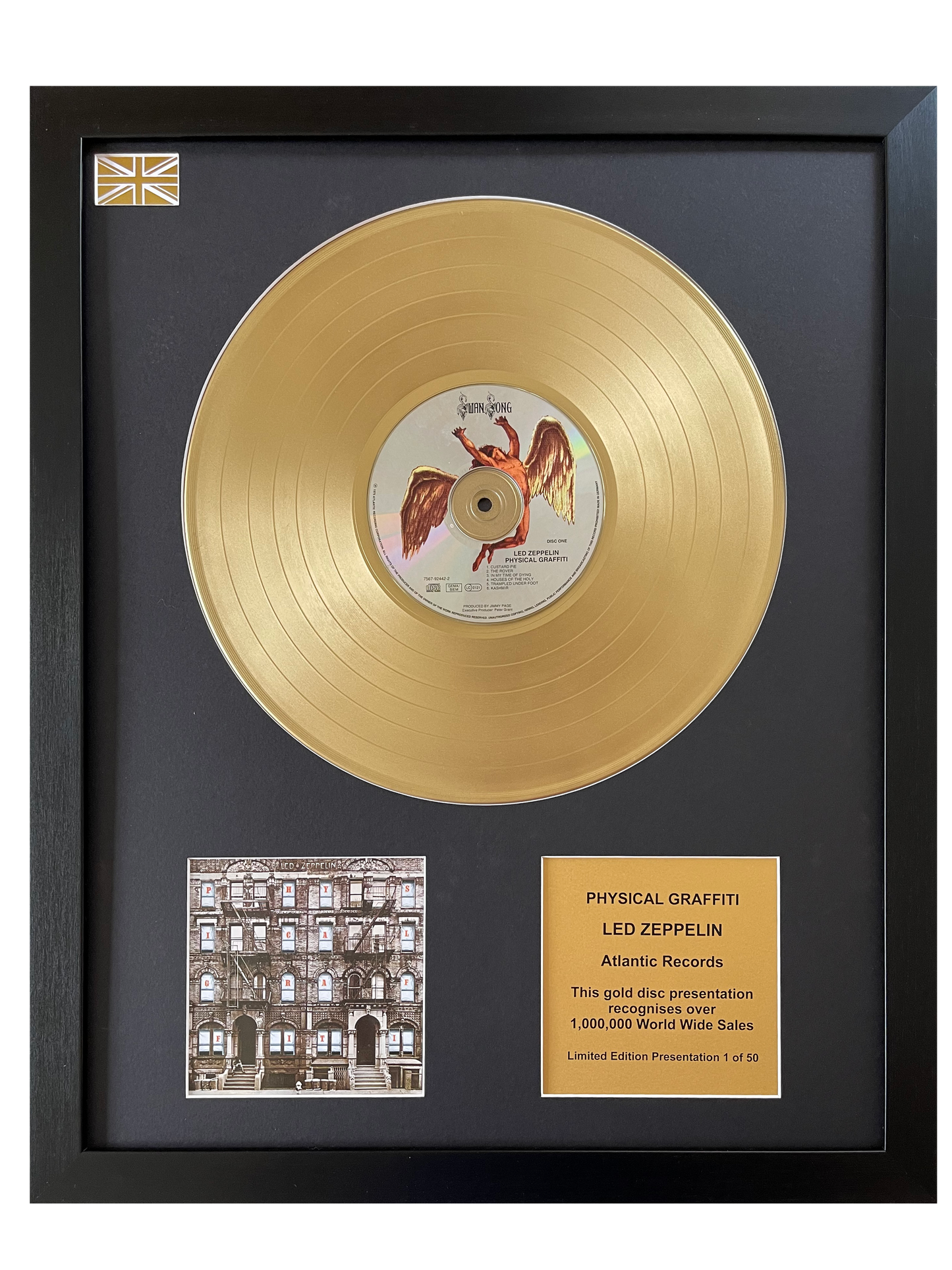 LED ZEPPELIN - Physical Graffiti | Gold Record & CD Presentation