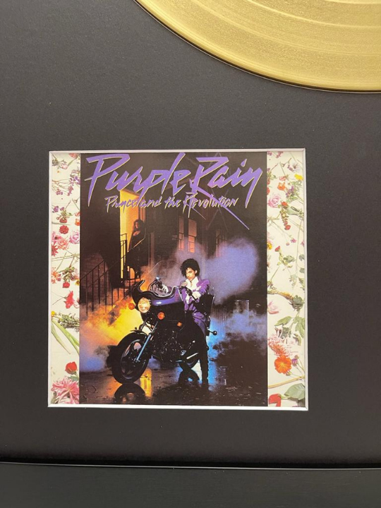PRINCE - Purple Rain | Gold Record & CD Presentation