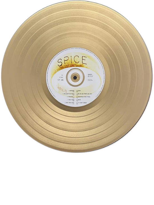 SPICE GIRLS - Spice | Gold Record & CD Presentation