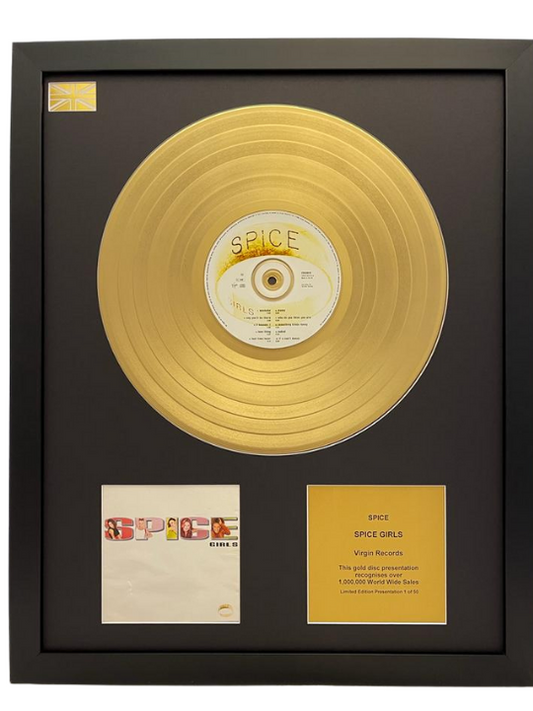 SPICE GIRLS - Spice | Gold Record & CD Presentation