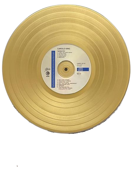 CAROLE KING - Tapestry | Gold Record & CD Presentation