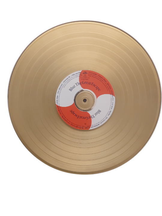 BLUR - The Great Escape | Gold Record & CD Presentation