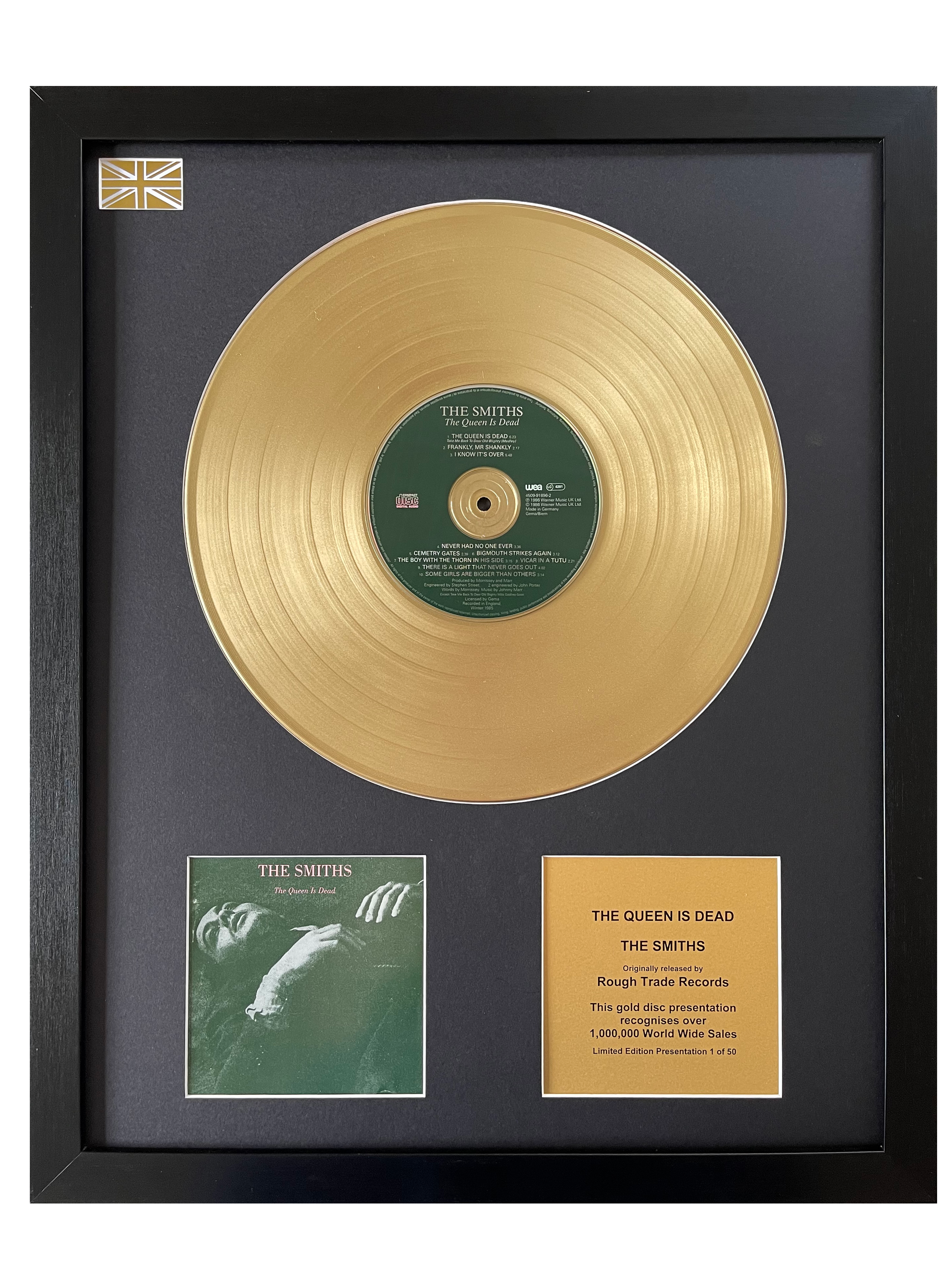 THE SMITHS - The Queen Is Dead - Gold Disc