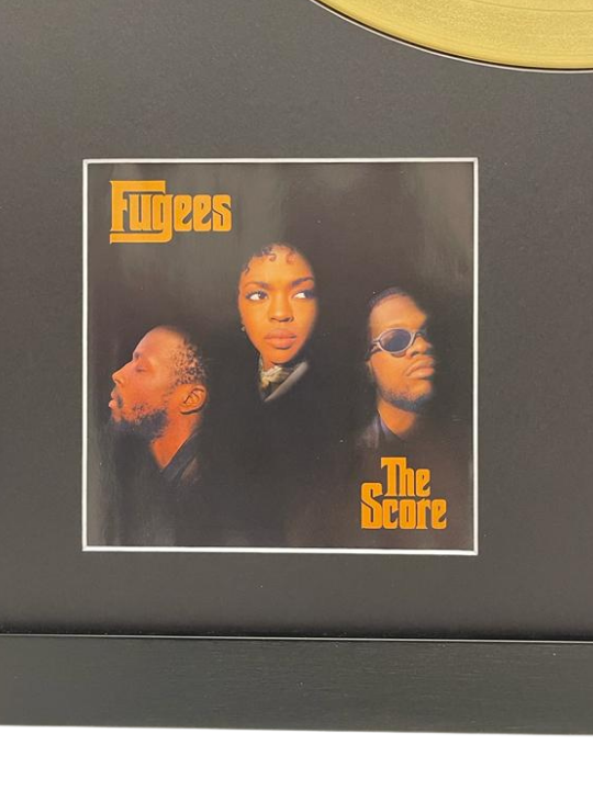 FUGEES - The Score | Gold Record & CD Presentation