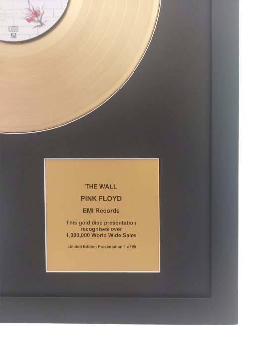 PINK FLOYD - The Wall | Gold Record & CD Presentation