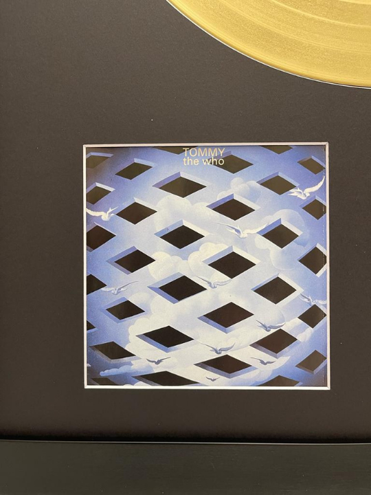 THE WHO - Tommy | Gold Record & CD Presentation
