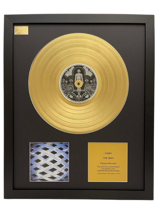 THE WHO - Tommy | Gold Record & CD Presentation