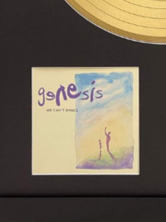 GENESIS - We Can't Dance | Gold Record & CD Presentation