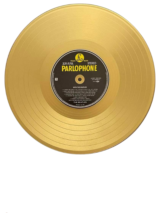 THE BEATLES - With The Beatles | Gold Record & CD Presentation