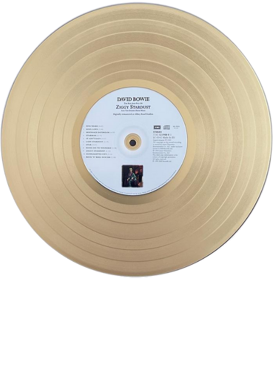 DAVID BOWIE - Ziggy Stardust | Gold Record & CD Presentation