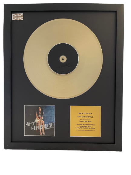 AMY WINEHOUSE - Back to Black | Gold Record & CD Presentation