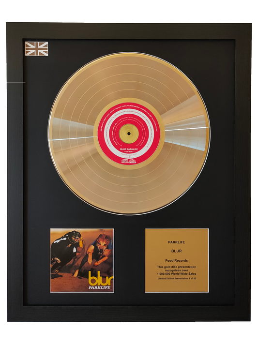 BLUR - Parklife | Gold Record & CD Presentation