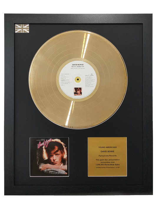 DAVID BOWIE - Young Americans | Gold Record & CD Presentation