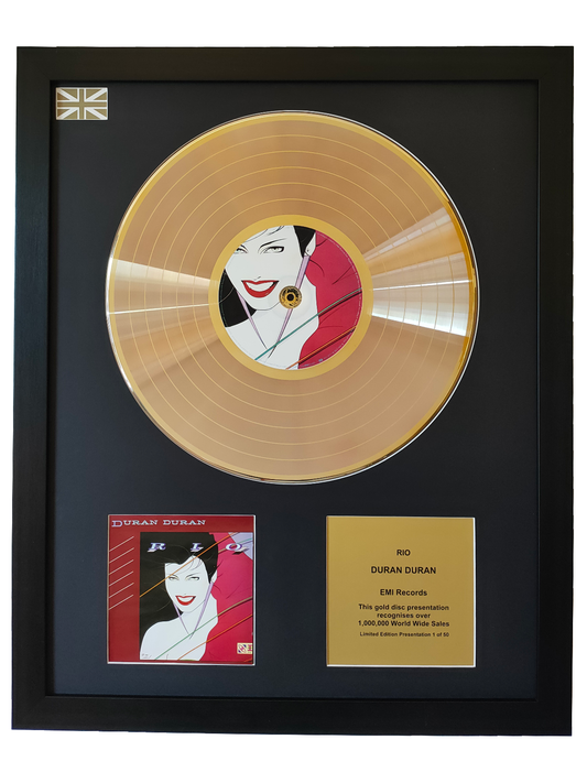 DURAN DURAN – Rio | Gold Record & CD Presentation