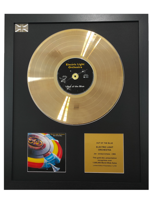 ELECTRIC LIGHT ORCHESTRA - Out Of The Blue | Gold Record & CD Presentation