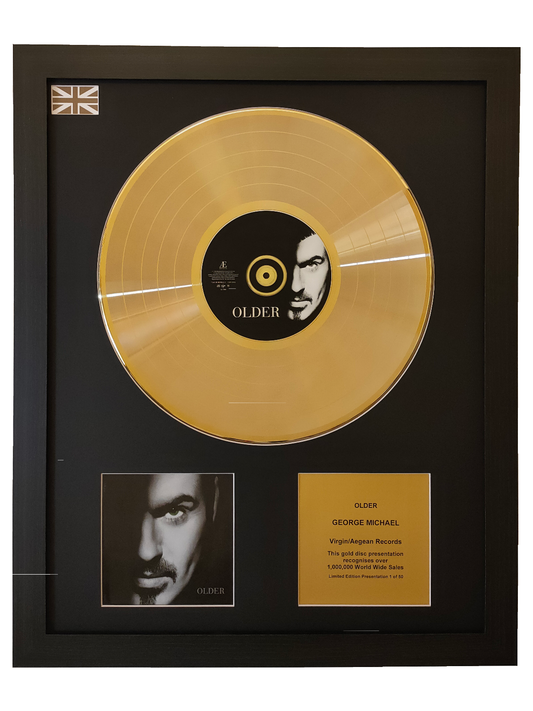 GEORGE MICHAEL - Older | Gold Record & CD Presentation