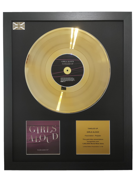 GIRLS ALOUD - Tangled Up | Gold Record & CD Presentation