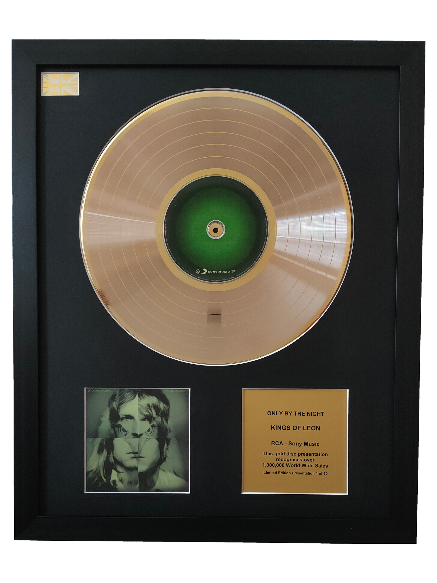 KINGS OF LEON – Only By The Night | Gold Record & CD Presentation