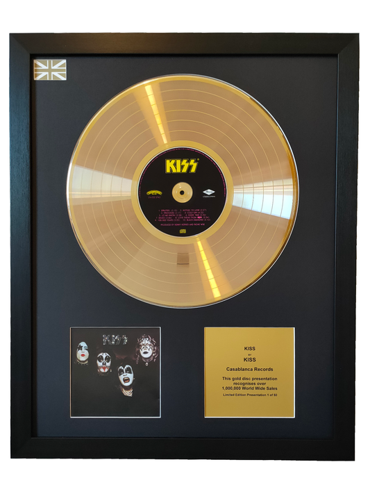 KISS - Kiss | Gold Record & CD Presentation