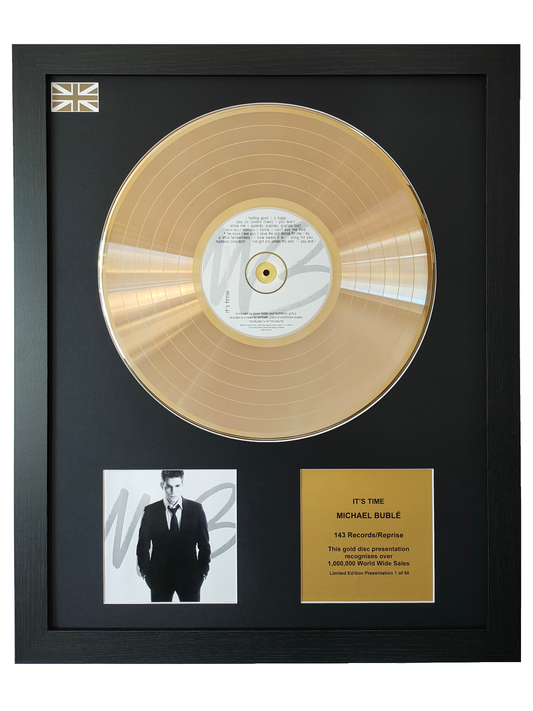 MICHAEL BUBLÉ - It's Time | Gold Record & CD Presentation