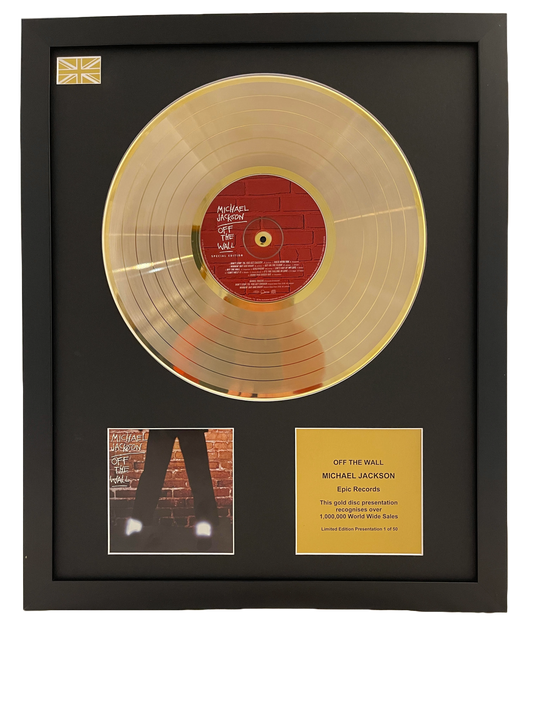 MICHAEL JACKSON - Off The Wall | Gold Record & CD Presentation